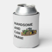 ハンサムで缶農用トラクター機器おもしろい 缶クーラー (缶正面)