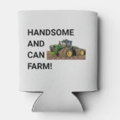 ハンサムで缶農用トラクター機器おもしろい 缶クーラー (裏面)