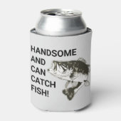 ハンサムで魚の大きなベースをキャッチできる 缶クーラー (缶正面)