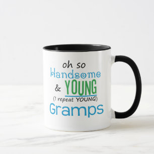ハンサムで、若いGramps マグカップ