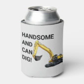 ハンサムと缶掘削機建築 おもしろい 缶クーラー (缶正面)