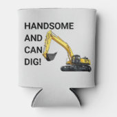 ハンサムと缶掘削機建築 おもしろい 缶クーラー (正面)