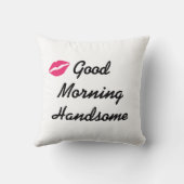 ハンサムなおはよう クッション (裏面)