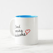 ハンサムなおはよう! ツートーンマグカップ (正面左)