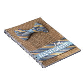 ハンサムなちょうネクタイジャーナル ノートブック (右側)