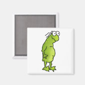 ハンサムなカエル磁石 マグネット (正面/裏面)