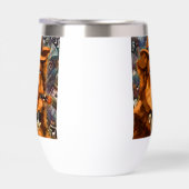 ハンサムなギャング犬と青い目パーソナライズされた (右面)