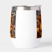 ハンサムなギャング犬と青い目パーソナライズされた (左面)