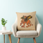 ハンサムなグリフィンの枕 クッション (椅子)