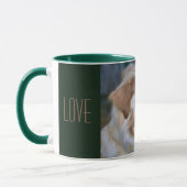 ハンサムなゴールデンレトリエバーマグ マグカップ (左)