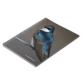 ハンサムなツバメ：針金に鳥 ノートブック (左側)