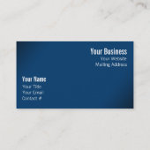 ハンサムなツバメ：針金に鳥 名刺 (裏面)