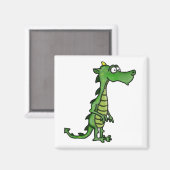 ハンサムなドラゴンの磁石 マグネット (正面/裏面)