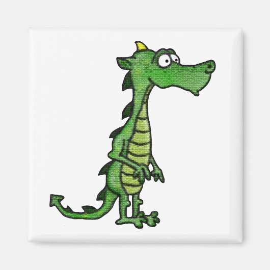 ハンサムなドラゴンの磁石 マグネット (正面)