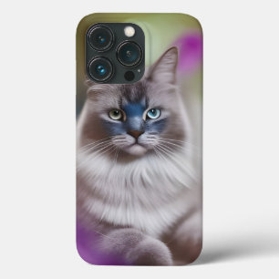 ハンサムなヒマラヤ猫 iPhone 13 PROケース