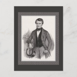 ハンサムなビーダーマイヤーのエレガントヴィンテージ ポストカード