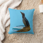 ハンサムなペンギン クッション (ブランケット)
