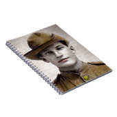 ハンサムなボーア戦争の兵士 ノートブック (右側)