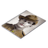 ハンサムなボーア戦争の兵士 ノートブック (左側)