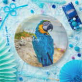 ハンサムなマカオパロット ペーパープレート (パーティー)