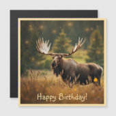 ハンサムなムース磁気カード (正面/裏面)