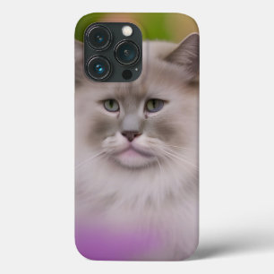 ハンサムなメインクーンヒマラヤンキャット iPhone 13 PROケース