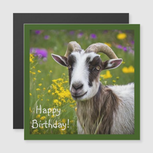 ハンサムなヤギ (正面/裏面)