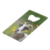 ハンサムなヤギ クレジットカード栓抜き (正面アングル)