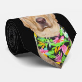 ハンサムなラブラドールのタイ ネクタイ (ロール)