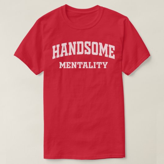 ハンサムな心理 Tシャツ (デザイン正面)