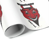 ハンサムな悪魔の包装紙 ラッピングペーパー (ロールコーナー)