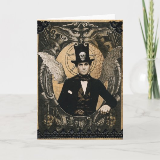 ハンサムな悪魔 カード (正面)