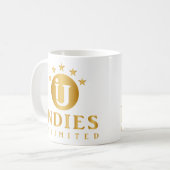 ハンサムな最高の作家のマグ コーヒーマグカップ (正面左)