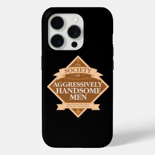 ハンサムな男性のケース・メイトiPh協会 Case-Mate iPhoneケース (裏面)
