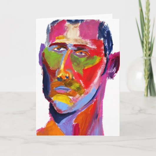 ハンサムな男 カード (正面)