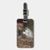 ハンサムな男 ラゲッジタグ (正面縦)