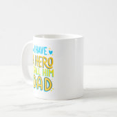 ハンサムな、パパのような コーヒーマグカップ (正面左)