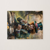 ハンサムなHatter ai art ジグソーパズル (横)