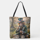 ハンサムなHatter ai art トートバッグ (裏面)