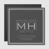 ハンサムグレー&ダークグレープロフェッショナル (正面/裏面)