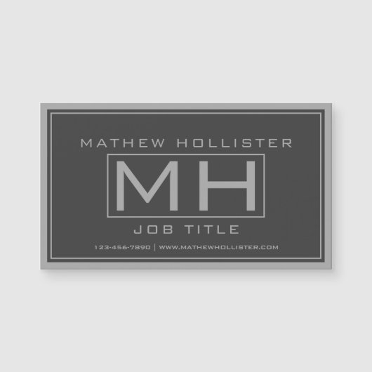 ハンサムグレー&ダークグレープロフェッショナル (正面)