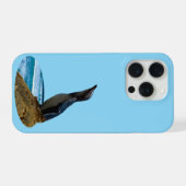 ハンサムペンギン,  iPhoneケース (裏面横)