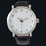 ハンサム時計顔番号文字盤 腕時計<br><div class="desc">ハンサムな数字がこの時計を優雅に飾る。</div>