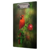 ハンサム男性（鳥）ショウジョウコウカンチョウ クリップボード (左)