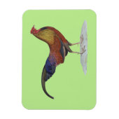 ハンサム・アラート・ルースター マグネット (縦)