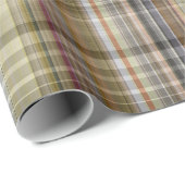 ハンサム&カラーリッチグレンプレイド包装紙 ラッピングペーパー (ロールコーナー)