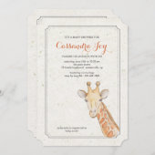 ハンサム・キリン招待状 招待状 (正面/裏面)