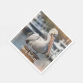 ハンサム・ペリカン スタンダードランチョンナプキン (角)