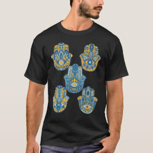 ハンサ目の宗教ヒンズー教ファティマのアラビア語 Tシャツ