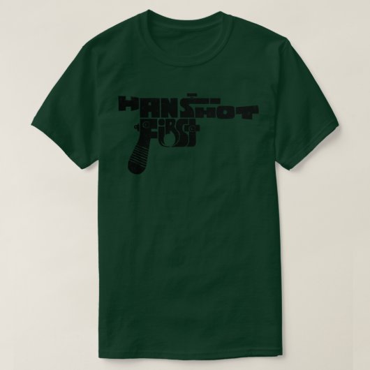 ハンショットファースト Tシャツ (デザイン正面)